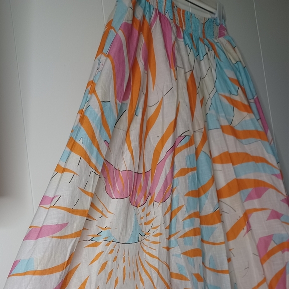 Anthropologie Multicolor A-Line Skirt - Picture 8 of 16